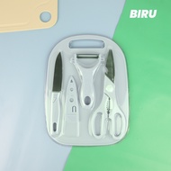 Pisau Set Keramik 4 in 1/Pisau Set Talenan