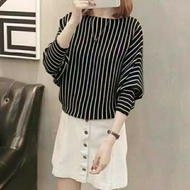 Batwing Striped/ Top Batwing Stripe/ Batwing Blouse
