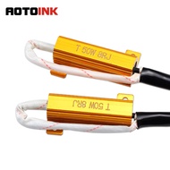 AOTOINK  2Pcs LED Headlights Decoder Canbus Car Load Resistor Error Canceller 50W H4 H7 H8 H9 H11 90