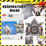 3M 6200 HALF FACE MASK RESPIRATORY WITHOUT CARTRIDGE/FILTER /ACID GAS RESPIRATOR CARTRIDGE FILTER