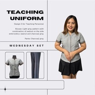 DepEd Teachers Uniform RTW Ready to wear (Wednesday)