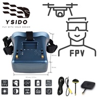 FPV Goggles 008D 5.8G 40CH 4.3Inch Video Headset HD DVR Diversity With Camera For EV800D RC FPV Raci