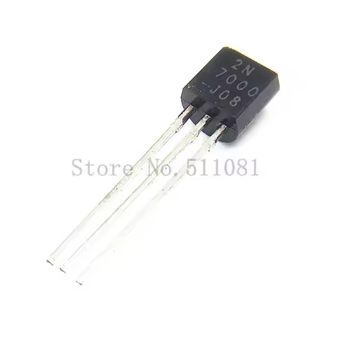 20PCS -50PCS 2N7000 N-Channel MOSFET TO-92 new products and ROHS