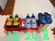 Miki House, $120/Nike$50/Crocs $100鞋
