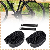 [Lslhj] 2Pcs Bike Inner Tube Butyl Inner Tube Bike Interior Bike Tires with Tire Levers for Kids Bik