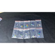 Combo of 5 jewelry stones, colored stones size 8mm for handmade items, artistic creativity (The ston