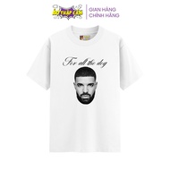VẢI LOẠI TỐT - Áo Thun Y2K Style Cotton 250GSM "RAPPER DRAKE" Áo Phông Dày Dặn - Áo Thập Cẩm