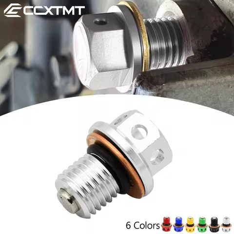 M12xP1.5 Oil Drain Plug Bolt Screw For CRF Honda XR CR 80 100 125 250 350 480 500 650L 1981-2013 CR1