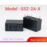 G5Z-2A-X 24V Imported Omron Car Relay 5A 6 Pins