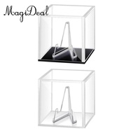 [MagiDeal] Guitar Pick Display Box Plectrum Case with Stand Display Container 1.97x1.97x1.97inch Gui