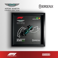 F1 FRAMED - Aston Martin 2023 Fernando Alonso Monaco. Formula 1 Moments Collection