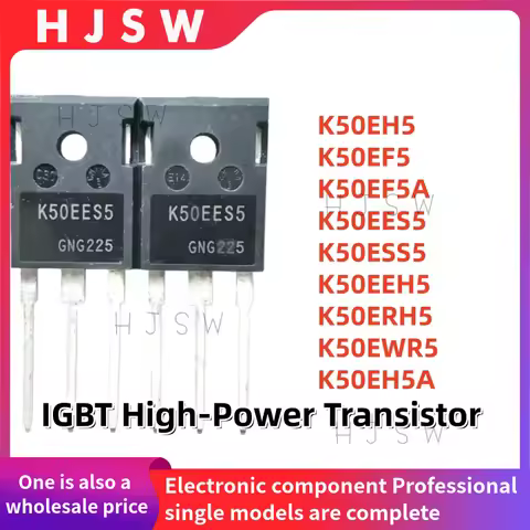 5PCS K50ERH5 IKW50N65RH5 K50EWR5IKW50N65WR5 K50EES5 IKW50N65ES5 K50ESS5 K50EH5 IKW50N65H5 K50EEH5 IK