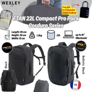 WEXLEY ETAN 22L Compact Pro Pack 1680D Cordura Series | Travel Backpack | Laptop Backpack