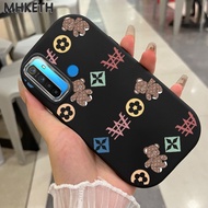 MHKETH Case For Realme 5 5i 5s 6i C3 C3i Shockproof Silicone Phone Fashion Bear Design