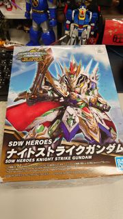 Bandai SDW Heroes Knight Strike Gundam 模型 舊模 不是HG MG PG RG EG MSV