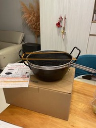 全新日本製-有元葉子兩階段三層式完美油炸鍋-22cm