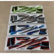 YAMAHA SRL 110Z / LAGENDA 110Z Special Custom Jupiter Z 110 Body Cover Stripe Sticker (4)