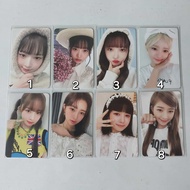 IVE Rei Official Photocards