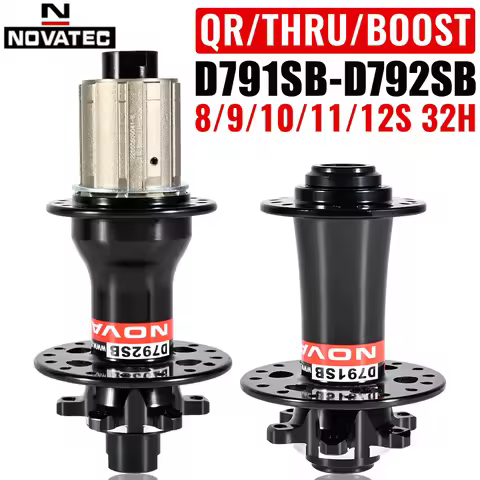 NOVATEC D791SB D792SB Sealed Bearing Bicycle Hub QR 135x10 142x12MM BOOST 110x15 148x12MM 24/28/32Ho