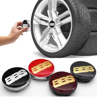 4Pcs/set 60mm  BBS Emblems Car Wheel Center Cap Covers Hubcaps Car Rims for  Mazda Peugeot  KIA VW