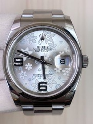 Rolex 116200 Silver Flower 2019