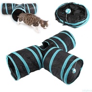 Cat Tunnel Cat Dog Tunnel Toy TY Shape 3 Three Way Hole Pet Cat Dog Tunnel Toy