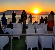 Málaga: Sunset Catamaran Trip