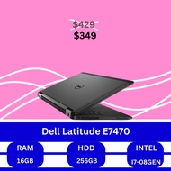 Dell Latitude E7470 | Ram - 16 GB | HDD - 256GB | Intel Core i7 - 08Gen - Refurbished Like New
