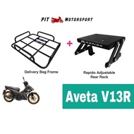 Rapido Tapak Monorack Aveta V13R Food Delivery Bag Bracket Base Transformer Accessories Motor V13 AV