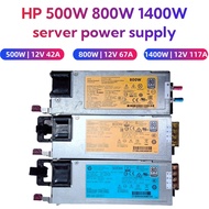 HP G9 500W 800W 1400W server power supply 12V 42A 67A 117A with XT60H-F Plug for ISDT Q6 SKYRC B6 NA