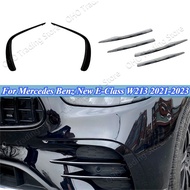 Car Front Bumper Rear Side Canard Bumper Splitters Diffuser Cover Body Kits For Mercedes Benz E-Clas