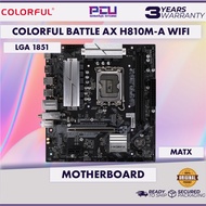 COLORFUL BATTLE AX H810M-A WIFI V20 LGA1851 MATX (3 YEARS WARRANTY)
