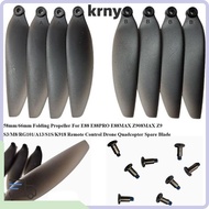 KRNY0MY Folding Propeller Blades, 58mm/66mm Black Remote Control Drone Parts, Plastic Universal Quad
