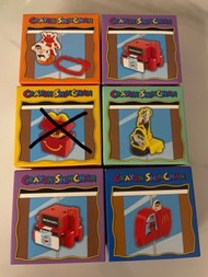 蠟筆小新麥當勞玩具套裝