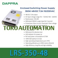 LRS-350-48 350W 48VDC 7.3A 115 230VAC Enclosed Switching Power Supply OJ24 BIG Sale 