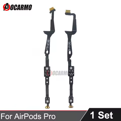 Aocarmo For AirPods Pro A2190 A2084 A2083 Bottom Empty Flex Cable Without Microphone Mic And Chip IC