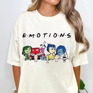 Pixars Movie Inside Out 2 Graphics 1 Cottonon T-Shirt O-neck For Men S-5XL S-5XL
