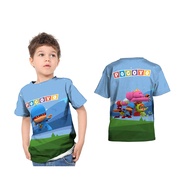 301KIDS - Children's Clothing Pocoyo Character T-Shirt Cute Comic Cartoon Tv Series 02 Custom Full P