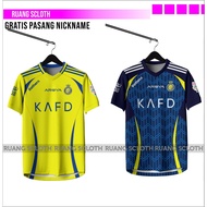Latest Alnassr Jersey 2024/2025 Free to Put Name and Back Number