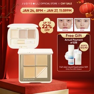 [High Coverage] Judydoll 橘朵 3-Color/5-Color Concealer Palette Makeup PandaEye Black Eyes Cirtle