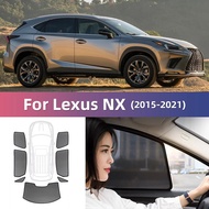 Car Sunshade For Lexus NX 2015-2021 200H 300H NX200 NX300H Car Curtain Window Sunshade Covers Magnet