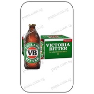 Victoria Bitter - CLEARANCE SALE - Australia 4.9% abv (24 x 375ml Bottle) BBD Nov 2025