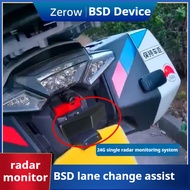 Motorcycle BSD Blind Spot Detection System 24GHZ Millimeter Wave Radar Sensor Lane Change Assist Mon