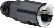 Run Max Str RP6950F Push ON EFI Coupler, AN6 Male to OD 0.37 inch (9.5 mm) Concave