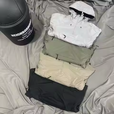 Japanese Yamatomichi Fleece Zipper Hooded Trench En Women High Quality Climping Moutain Waherproof W