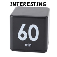 INTERESTING Countdown Timer, ABS Gravity Sensing Flip Timer, Durable Mini Size 15 20 30 60 Minute Pr