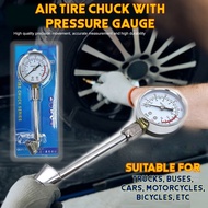 TRUCK AIR TIRE CHUCK WITH PRESSURE GAUGE/CAR TYRE CHUCK INFLATOR WITH PRESSURE GAUGE