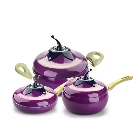 Hot Sale Fruit Pan Frying Cooking Pot Saucepan Color Ceramic Pan Pan Grill Induction Cooker Gas Alum