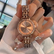 นาฬิกาข้อมือกลไกสำหรับผู้หญิง CILOA 1586A ปี 2022 ฤดูร้อน นาฬิกาแฟชั่น สายรัดยาง สวมใส่สบาย ทนทานต่อ