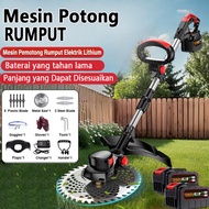 Mesin Potong Rumput  1090V/588V/288V  Mesin Pemotong Rumput  Baterai Cordless Lawn Mower Grass Trimm